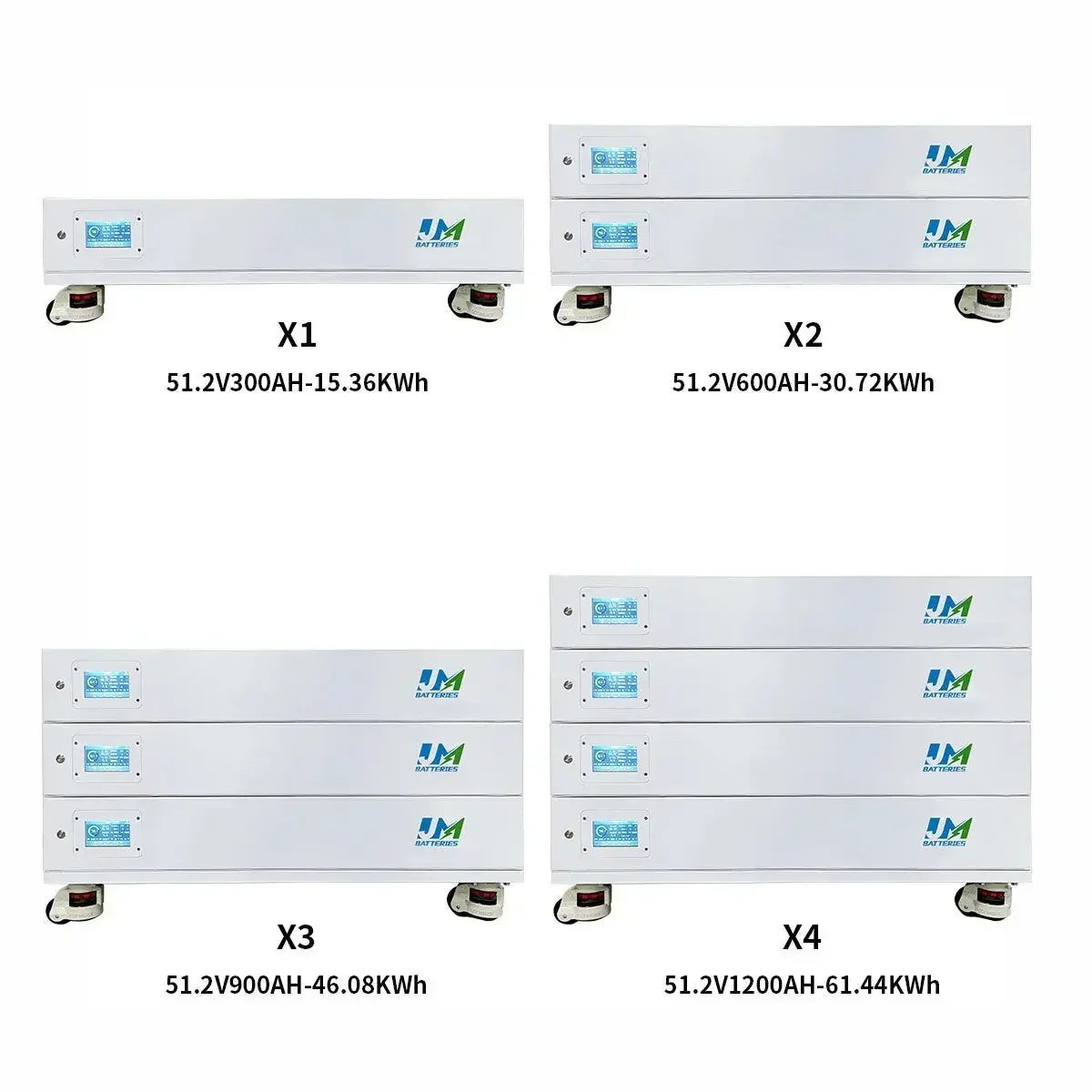 48V 300Ah 15KWH Wall Mounted Solar Energy Storage Battery - Image 5