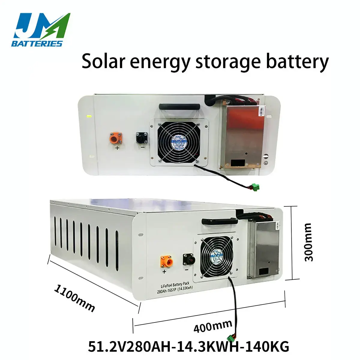 OEM 461V 280ah High Voltage Solar System Battery - Image 3